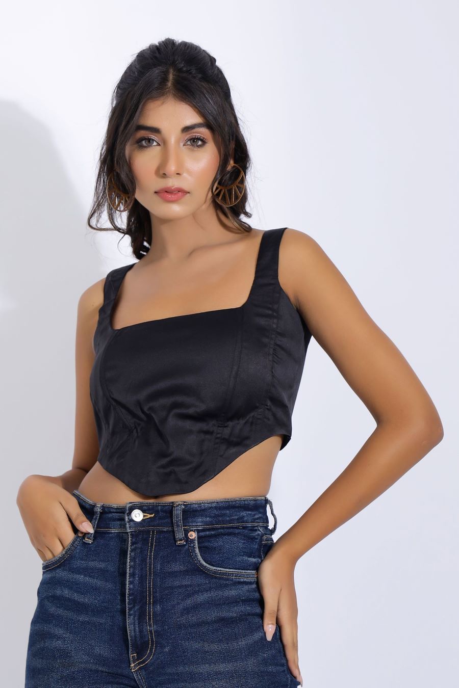 Black Corset Top