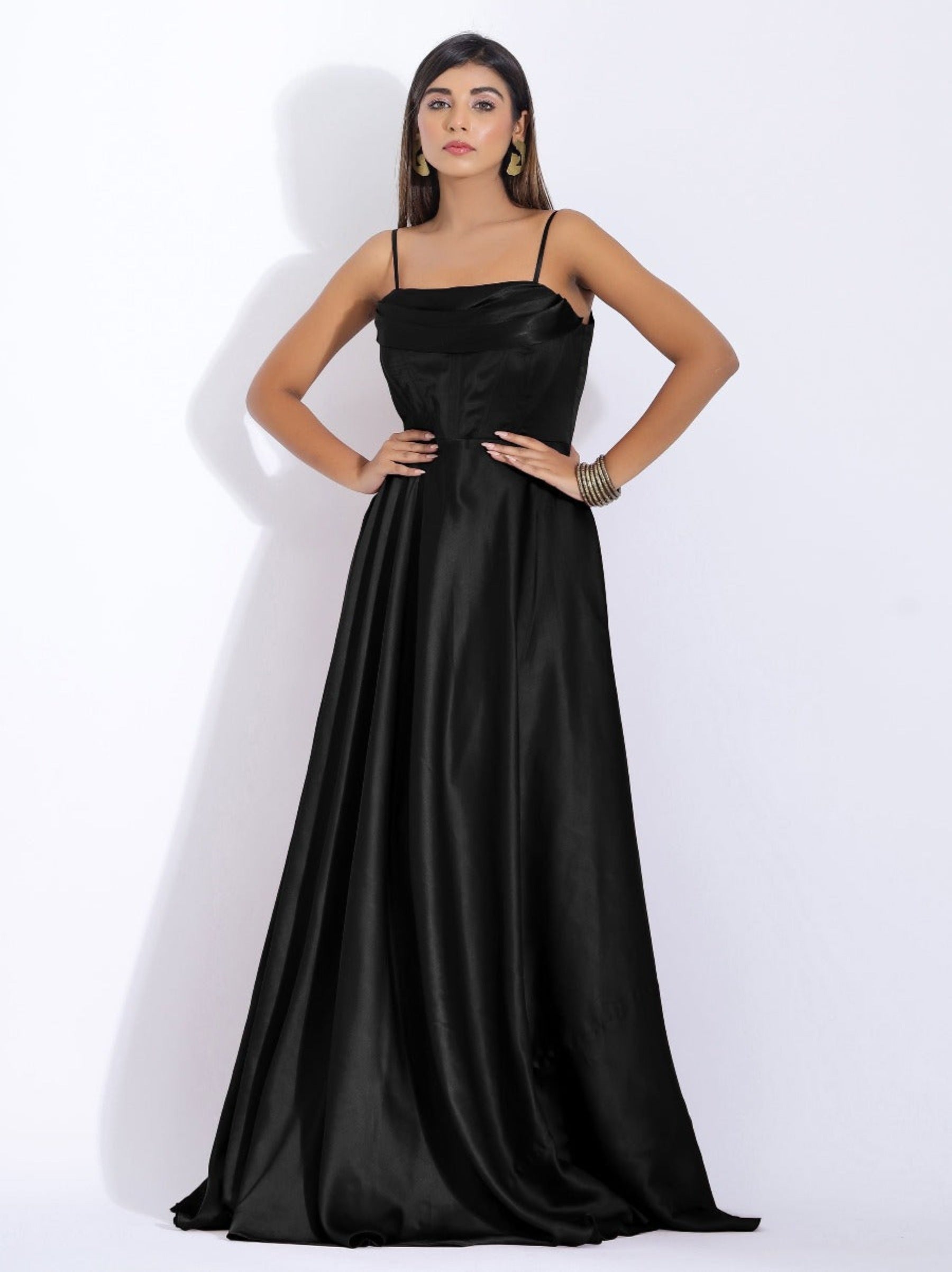 Shop Black Corset Dress for Formal Occasions !