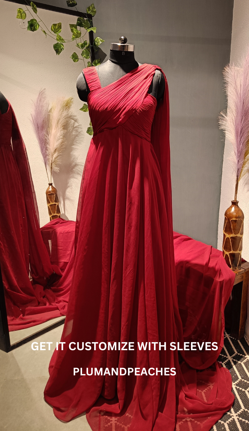 One Word Shoulder Long Tail Luxury Thin Princess Dream Wedding Dress –  Tirdress