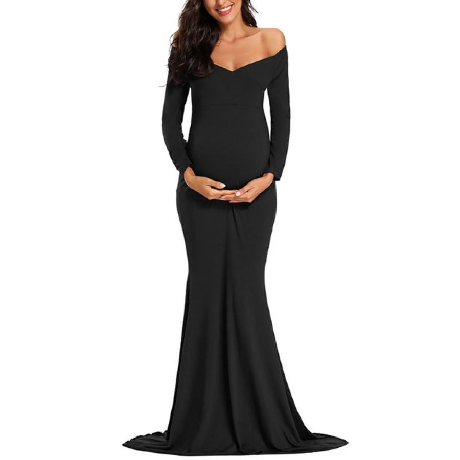 Mermaid Style Maternity Dress