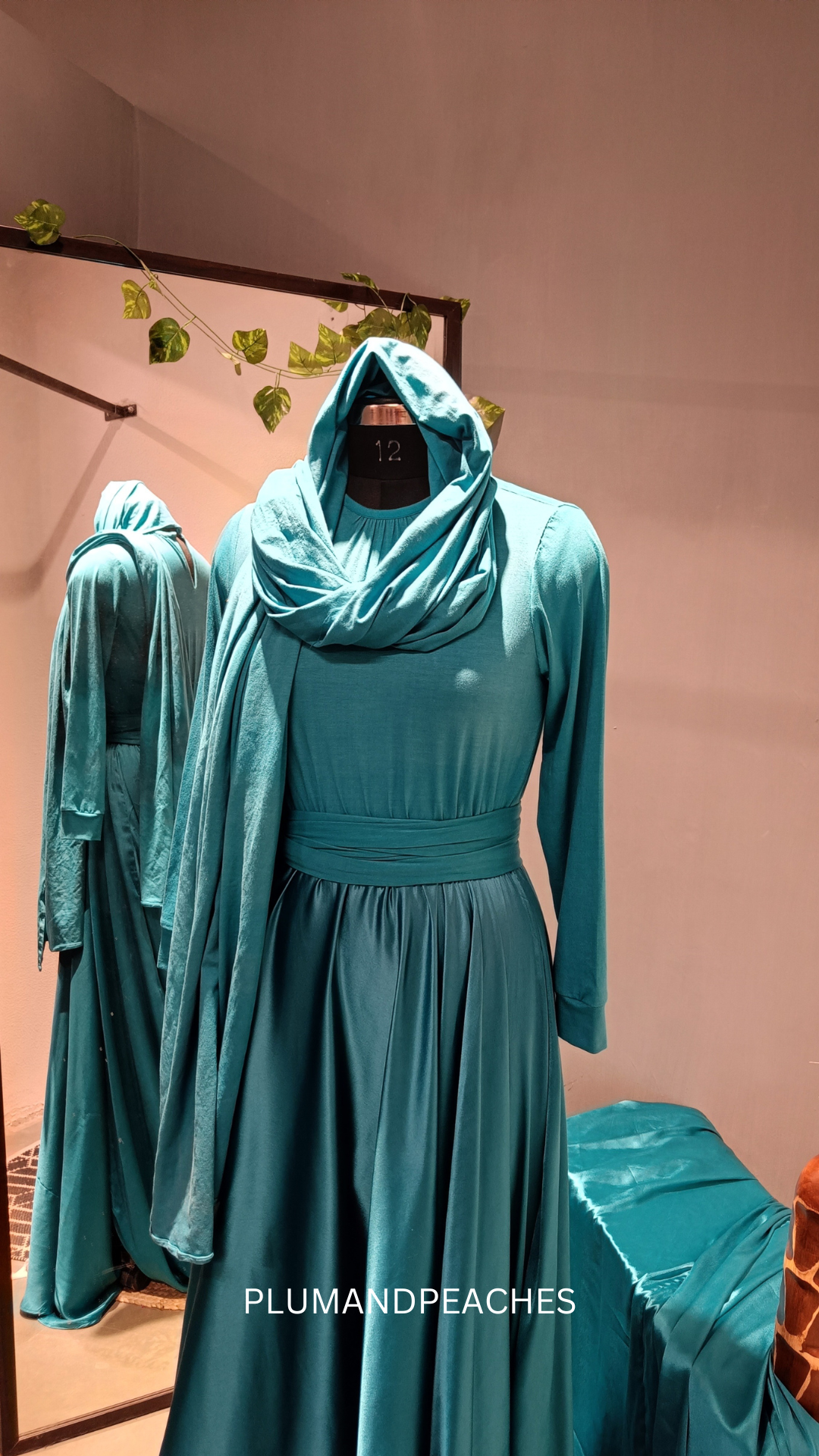 Modest Flying Dress with Hijab