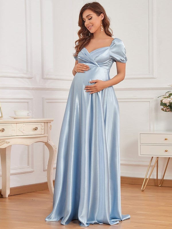 Maternity Gradient Moonlight Gown – Liylah