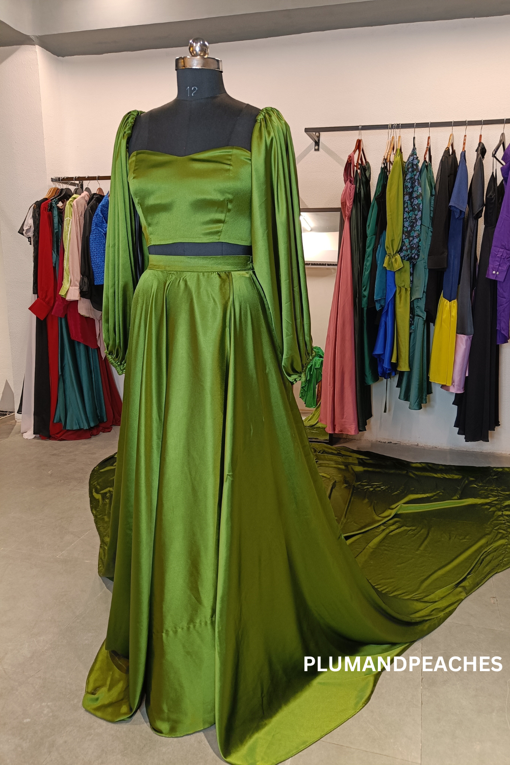 Two Piece Photoshoot Dress side
