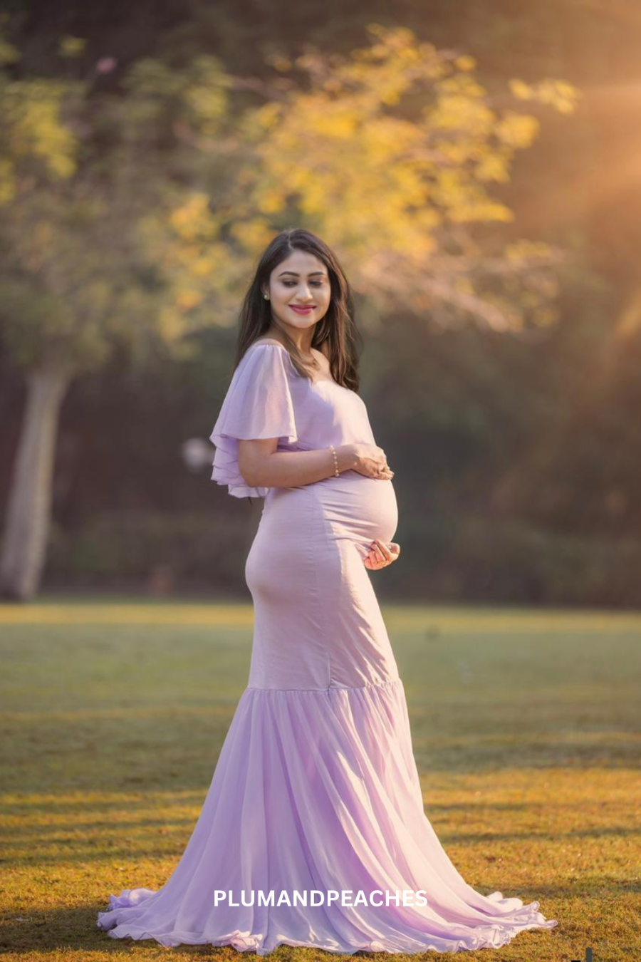 Whimsical Maternity Shoot Gown