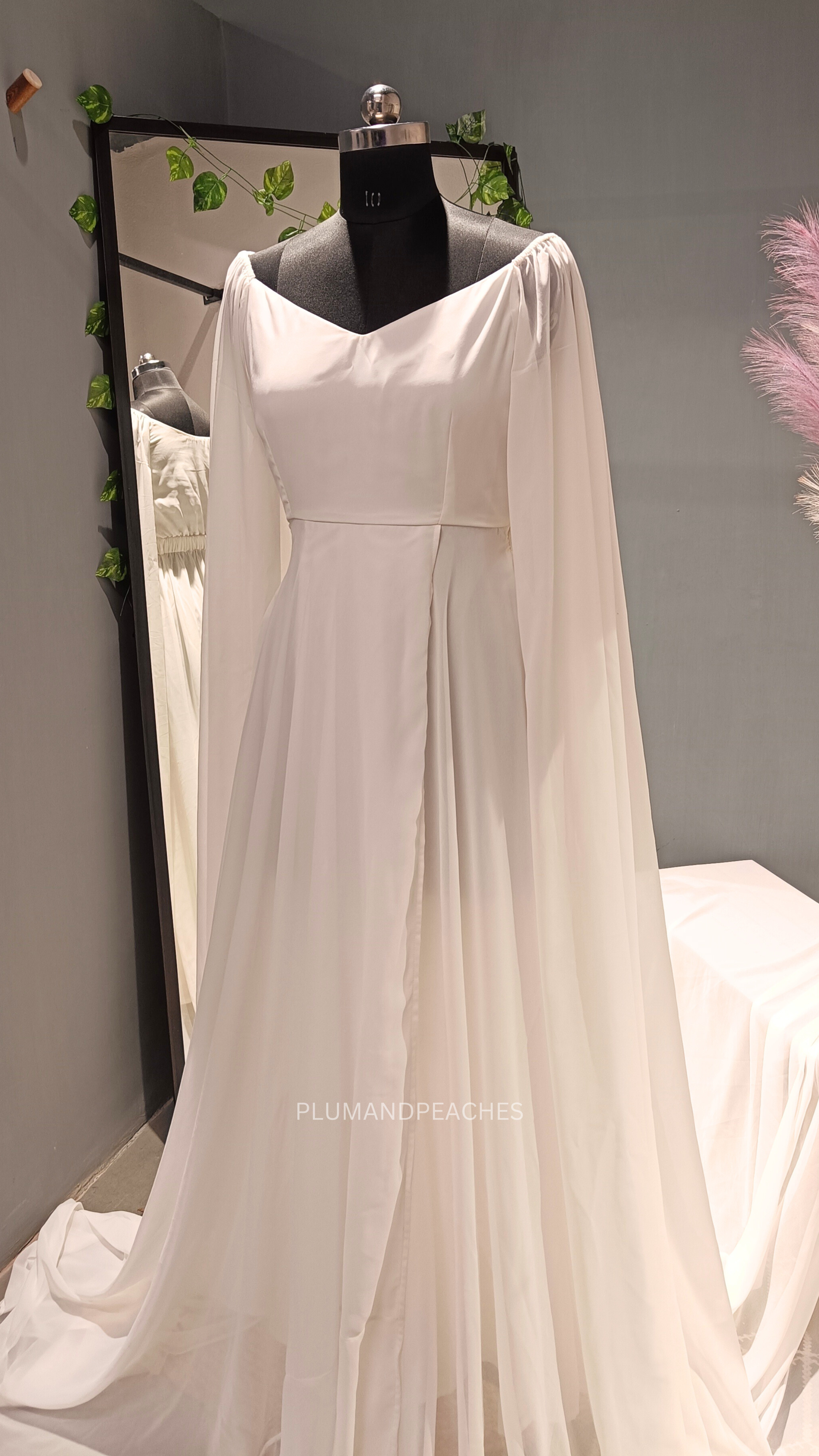 white dress for pre wedding shoot