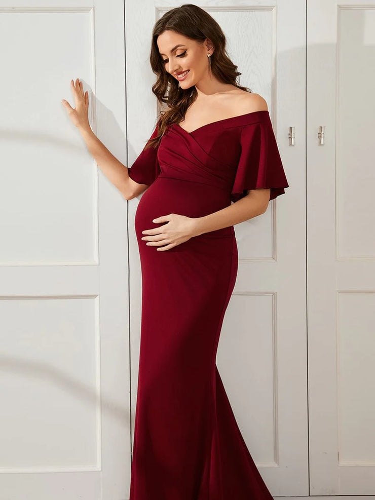 Maternity Gown For Baby Shower